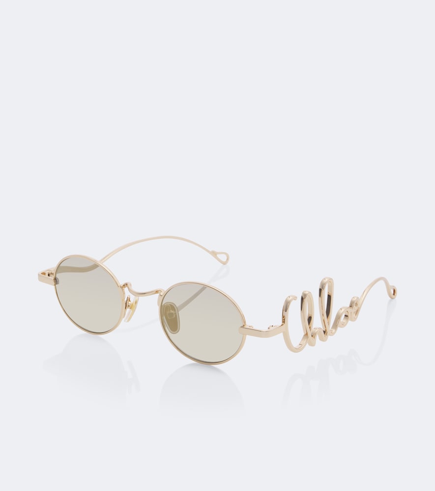 Chloé Runde Sonnenbrille
