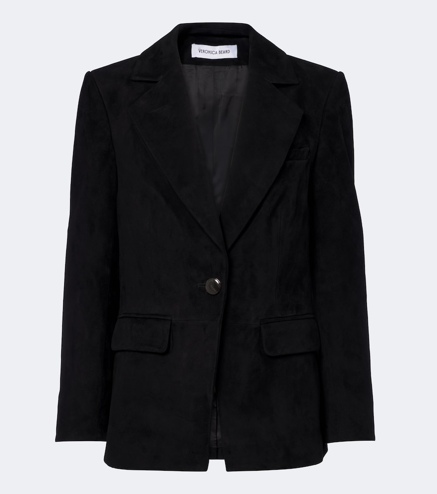 Veronica Beard Blazer Healy in suede