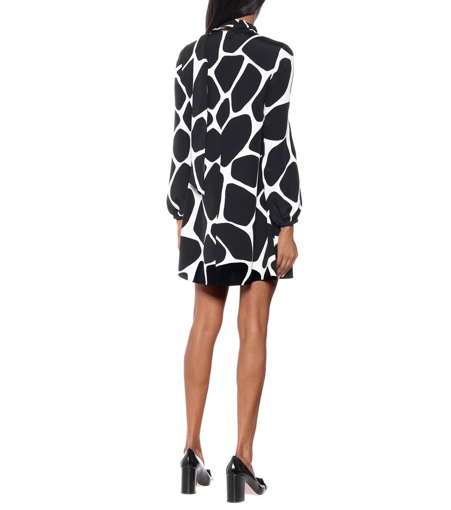 VALENTINO PRINTED SILK DRESS,P00440998