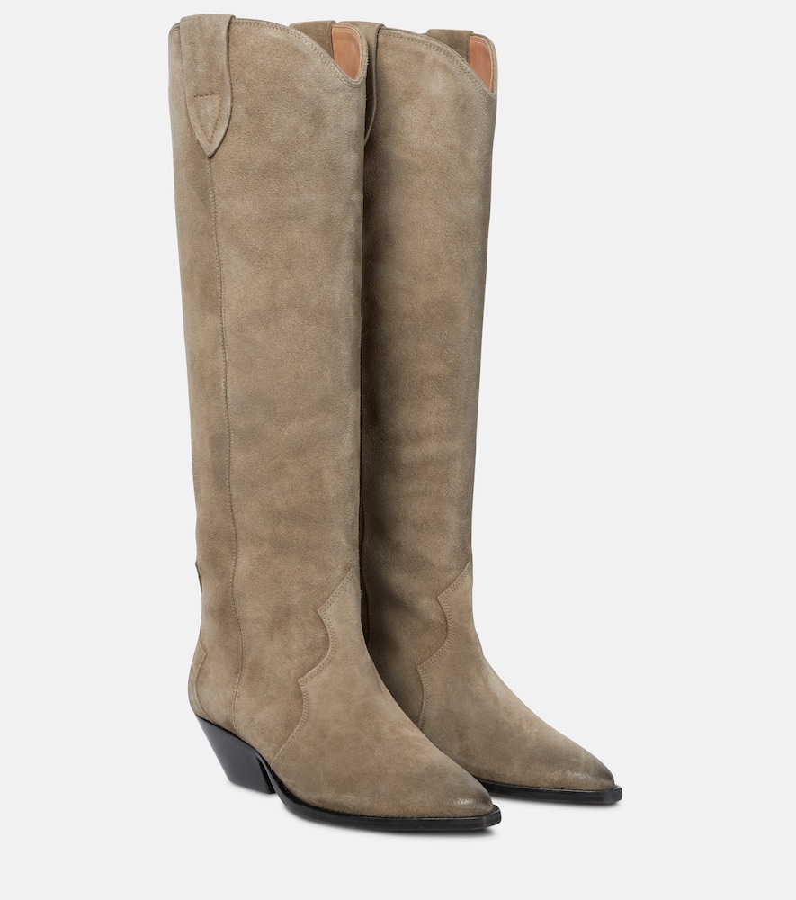 Denvee suede knee-high boots
