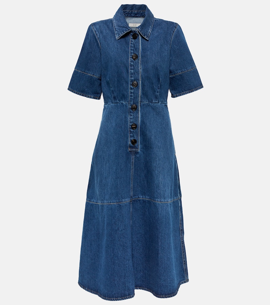 CO Denim midi dress