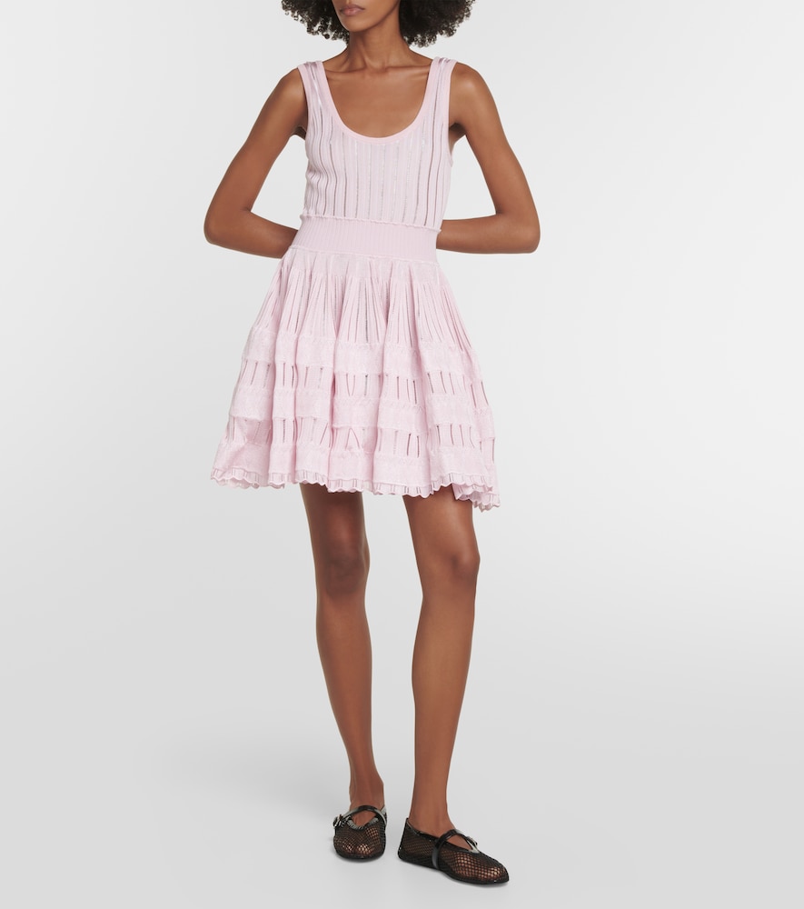  Alaia Alaia Crinoline Minidress 