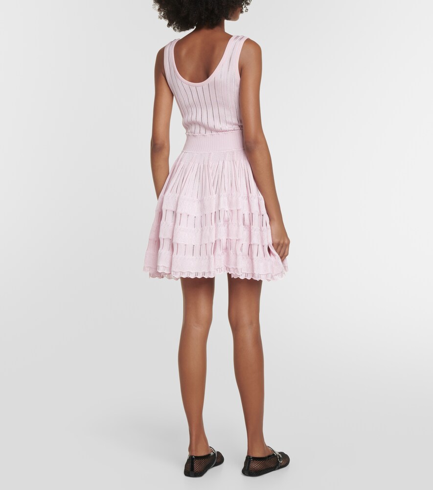  Alaia Alaia Crinoline Minidress 