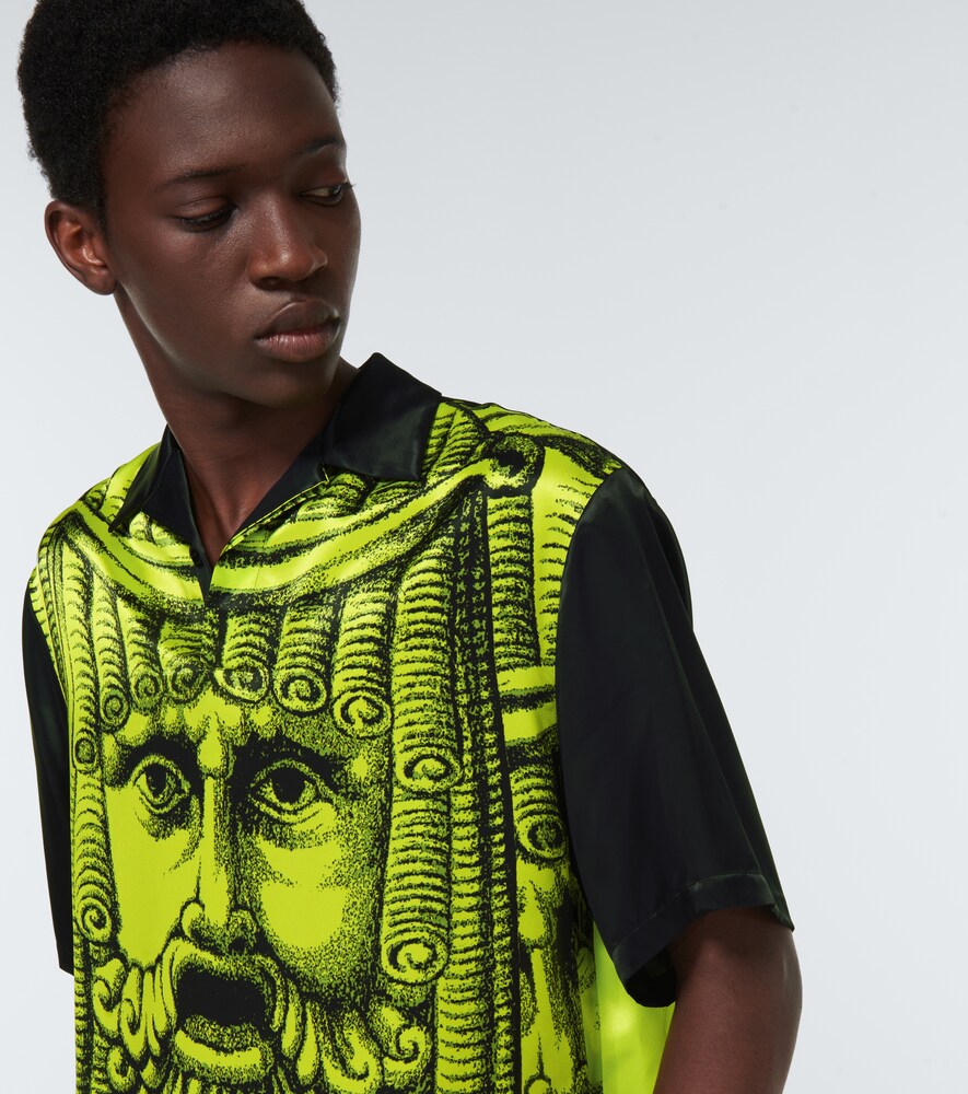  Versace Versace Hemd Aus Satin 