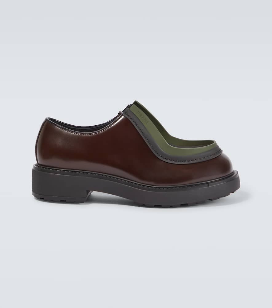 Prada Diapason leather loafers