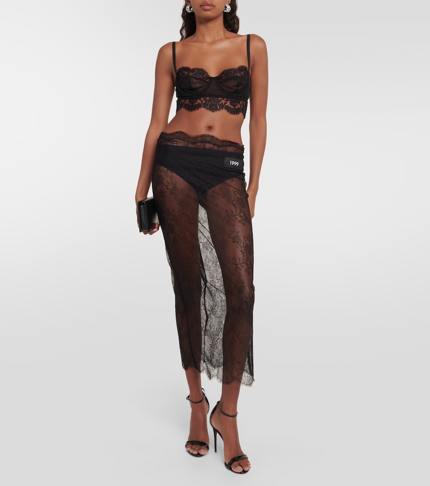  Dolce&gabbana Dolce&gabbana Lace Bra Top 