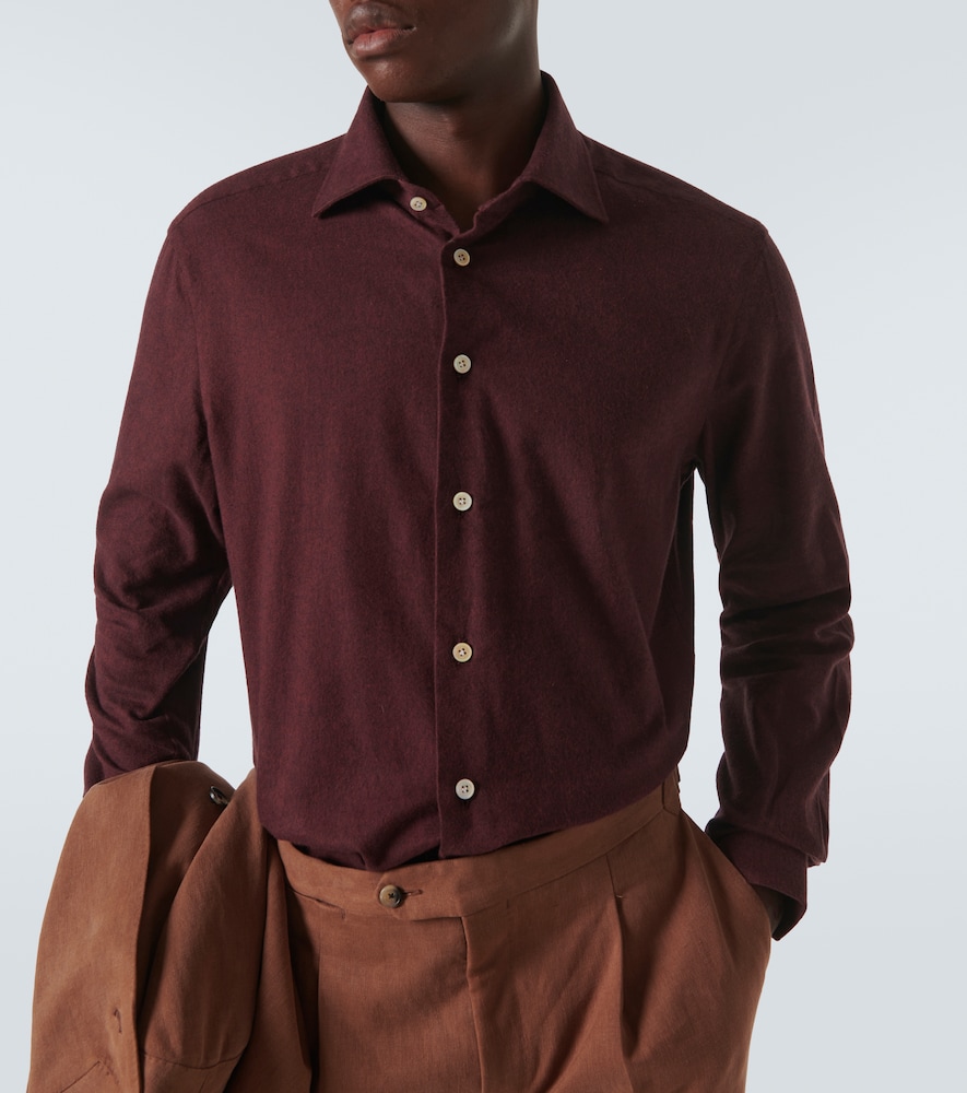  Kiton Kiton Hemd Aus Baumwolle 