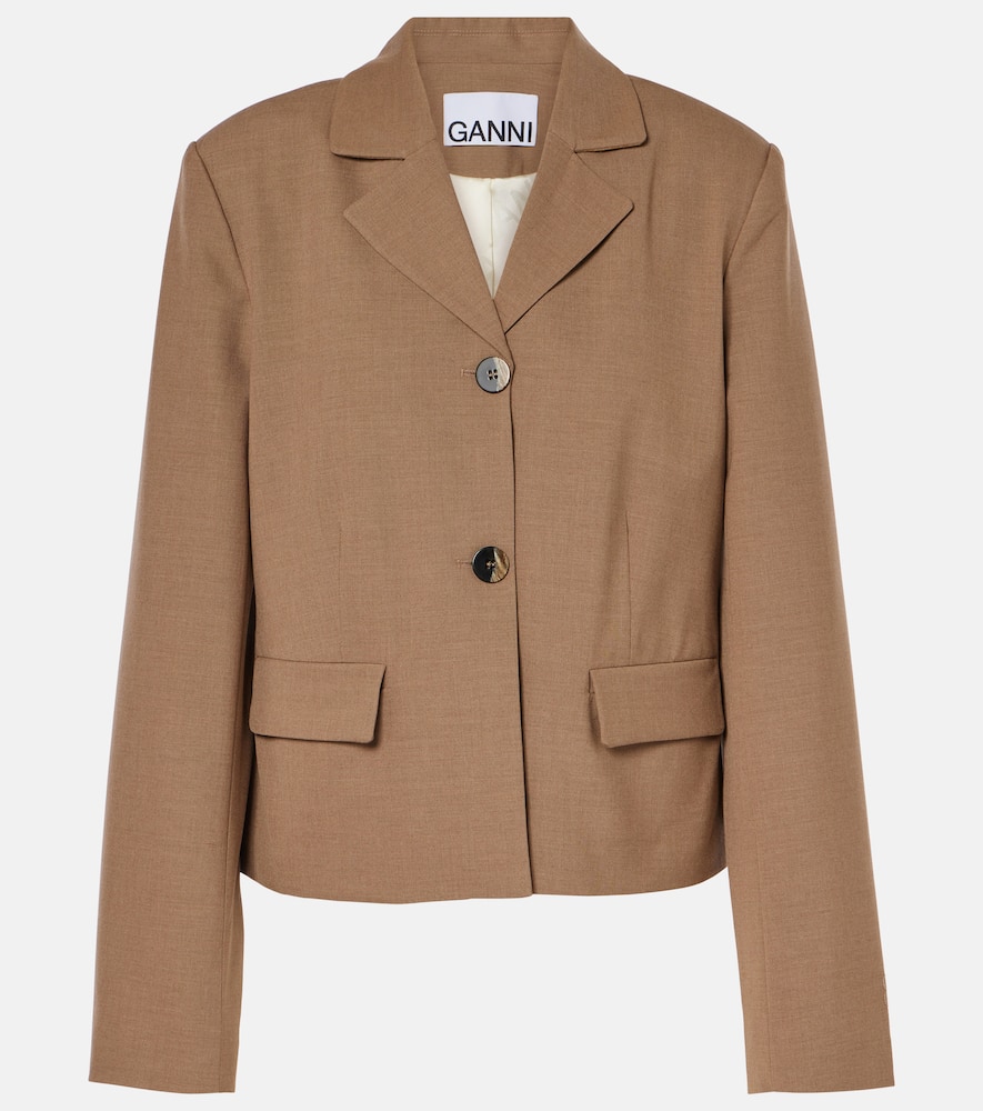 Twill blazer