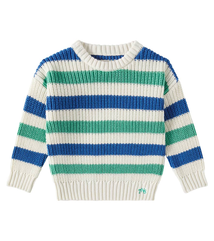 The New Society Pullover Leto Aus Baumwolle In Weiss