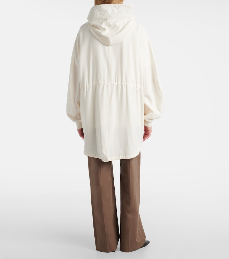  The Row The Row Kemetina Silk Raincoat 