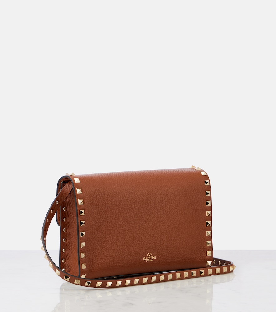  Valentino Garavani Valentino Garavani Rockstud Small Leather Crossbody Bag 