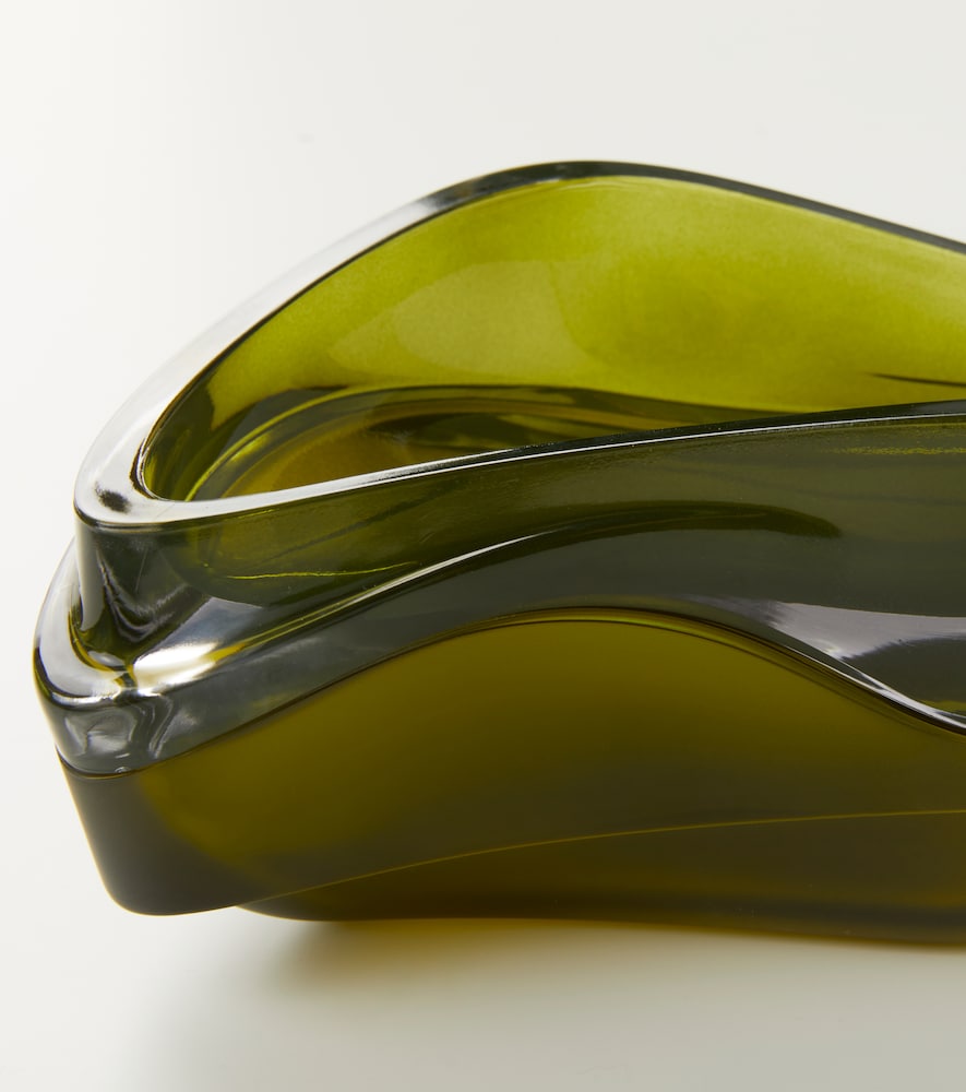  Zaha Hadid Design Zaha Hadid Design Plex Set Of 2 Crystal Decorative Trays 