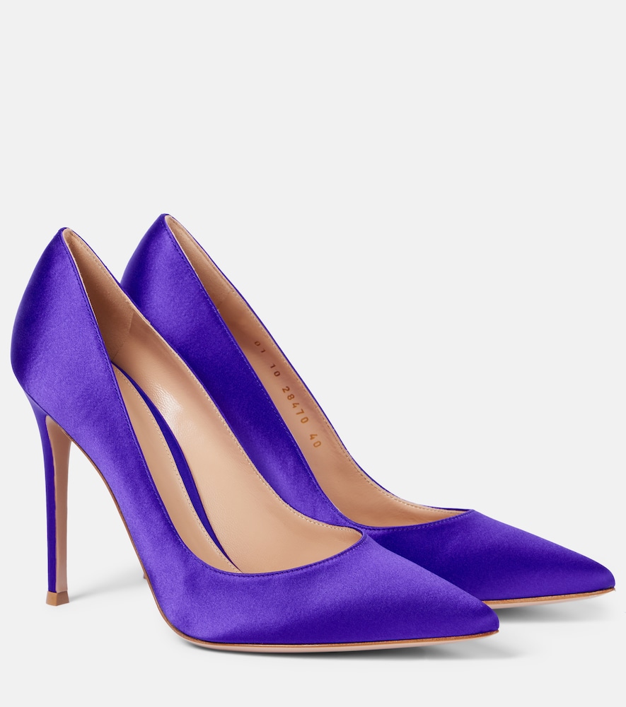 Gianvito Rossi Gianvito 105 satin crêpe pumps