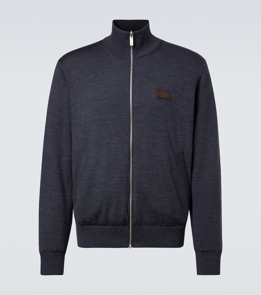 Scrito Reversible Wool Bomber Jacket