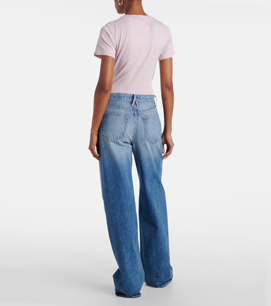 Slvrlake Cassie High-rise Barrel-leg Jeans In Blue