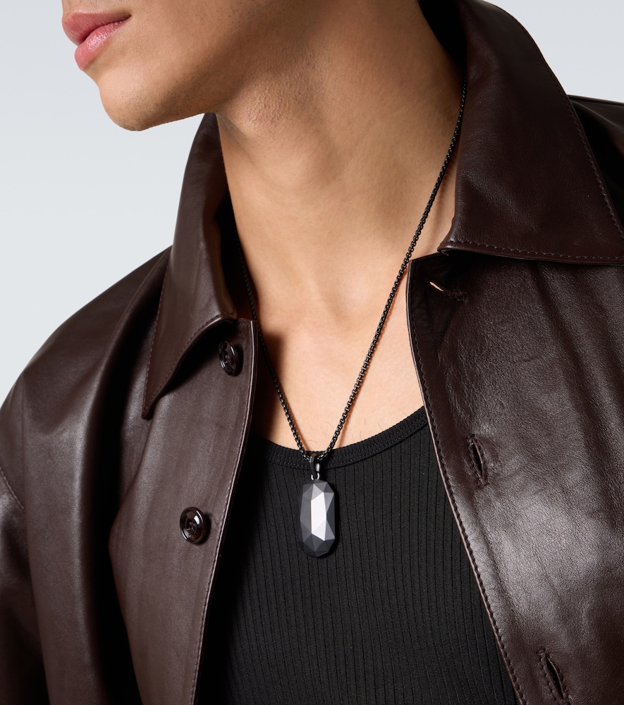  David Yurman David Yurman Halskette Aus Sterlingsilber Mit Titan 