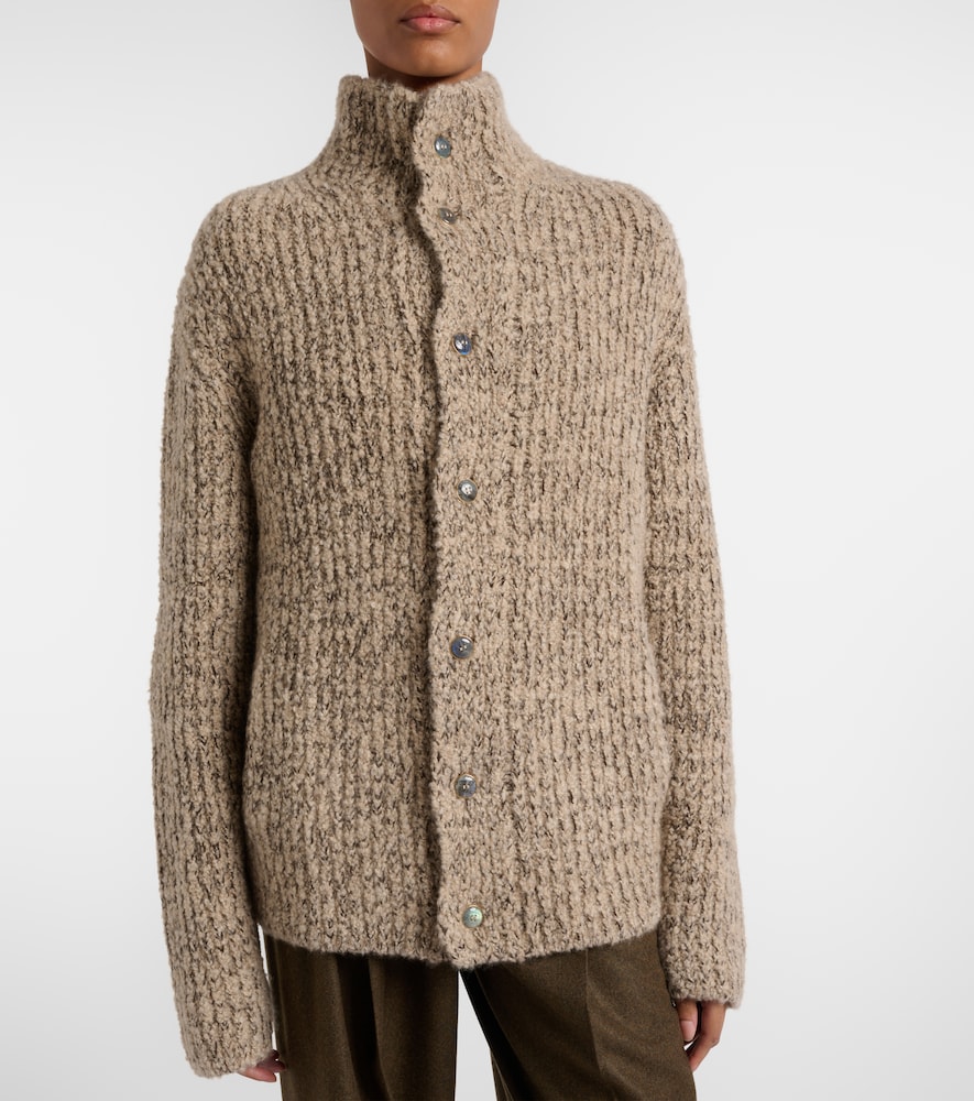  God's True Cashmere God's True Cashmere Cardigan Aus Bouclé Mit Labradorit 