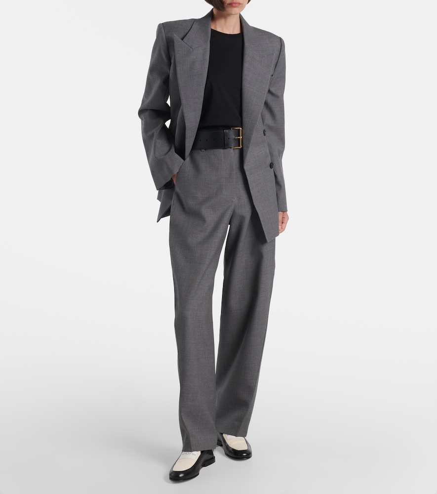  Givenchy Givenchy Weite Hose Cocoon Aus Wolle 