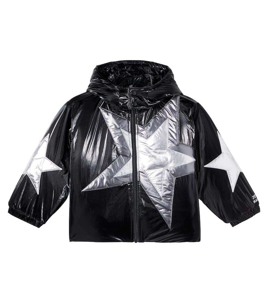 Jellymallow Shining Star Padded Jacket In Black
