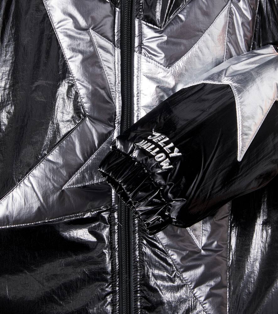 Jellymallow Shining Star Padded Jacket In Black