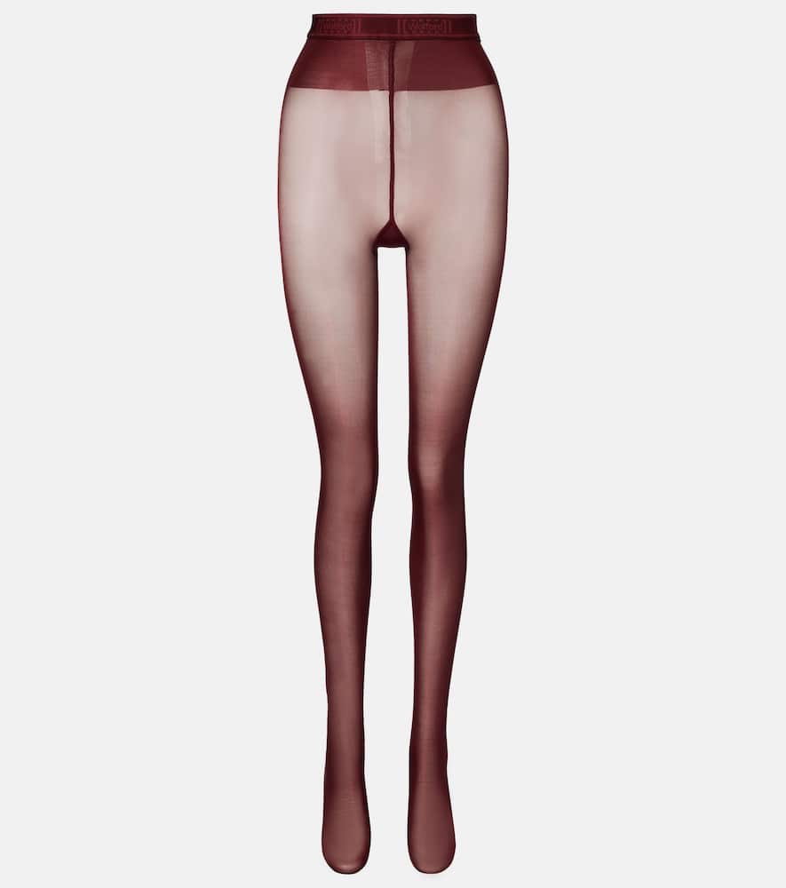 Wolford Neon 40 Tights In Red