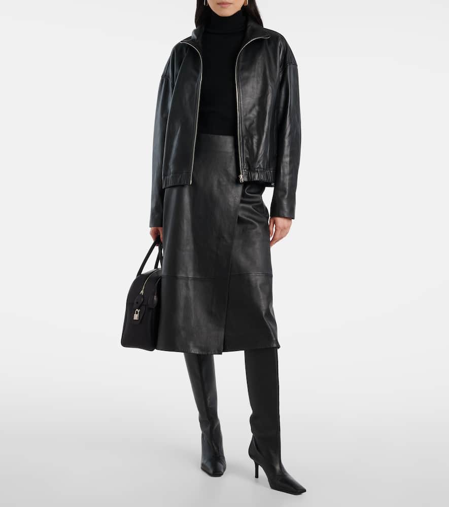 Yves Salomon Leather jacket