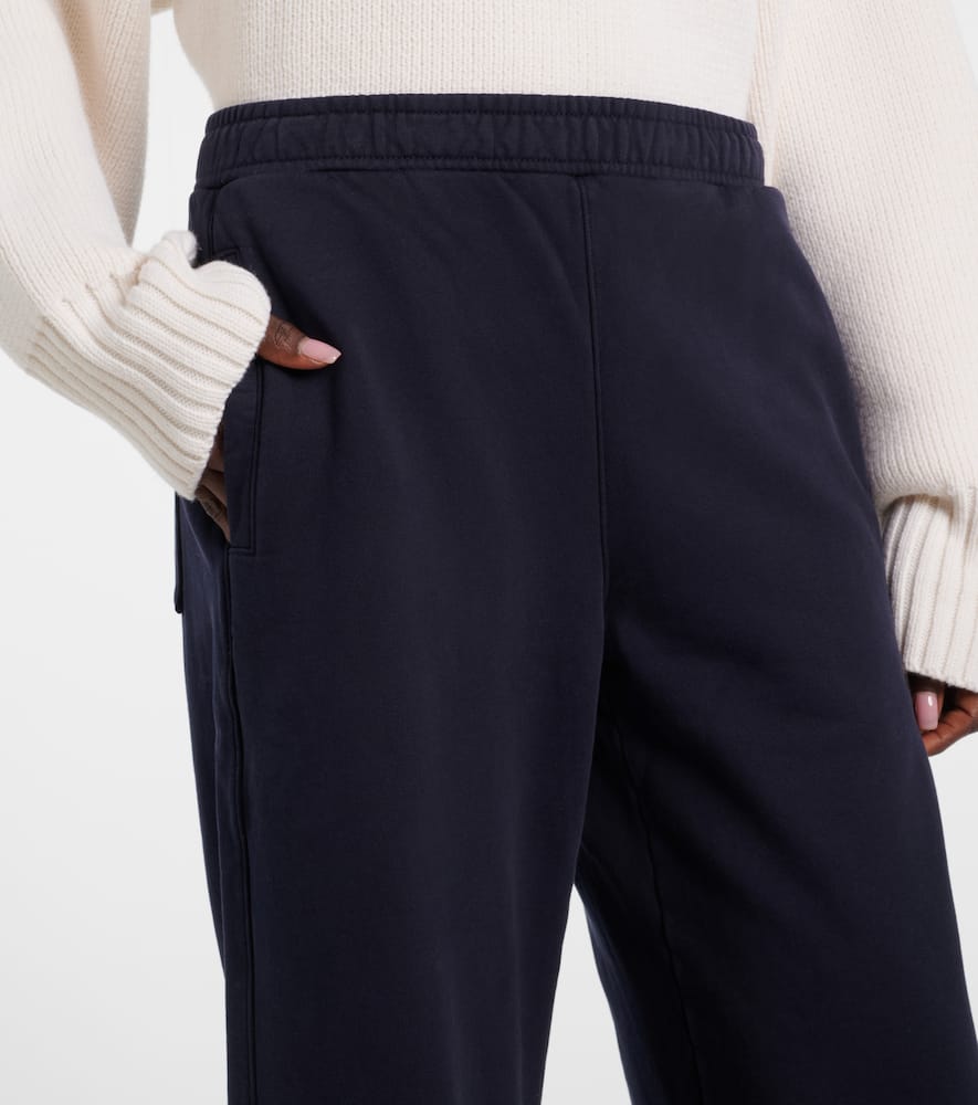 Citizen Of Humanity Miro Cotton Fleece Sweatpants In Blue