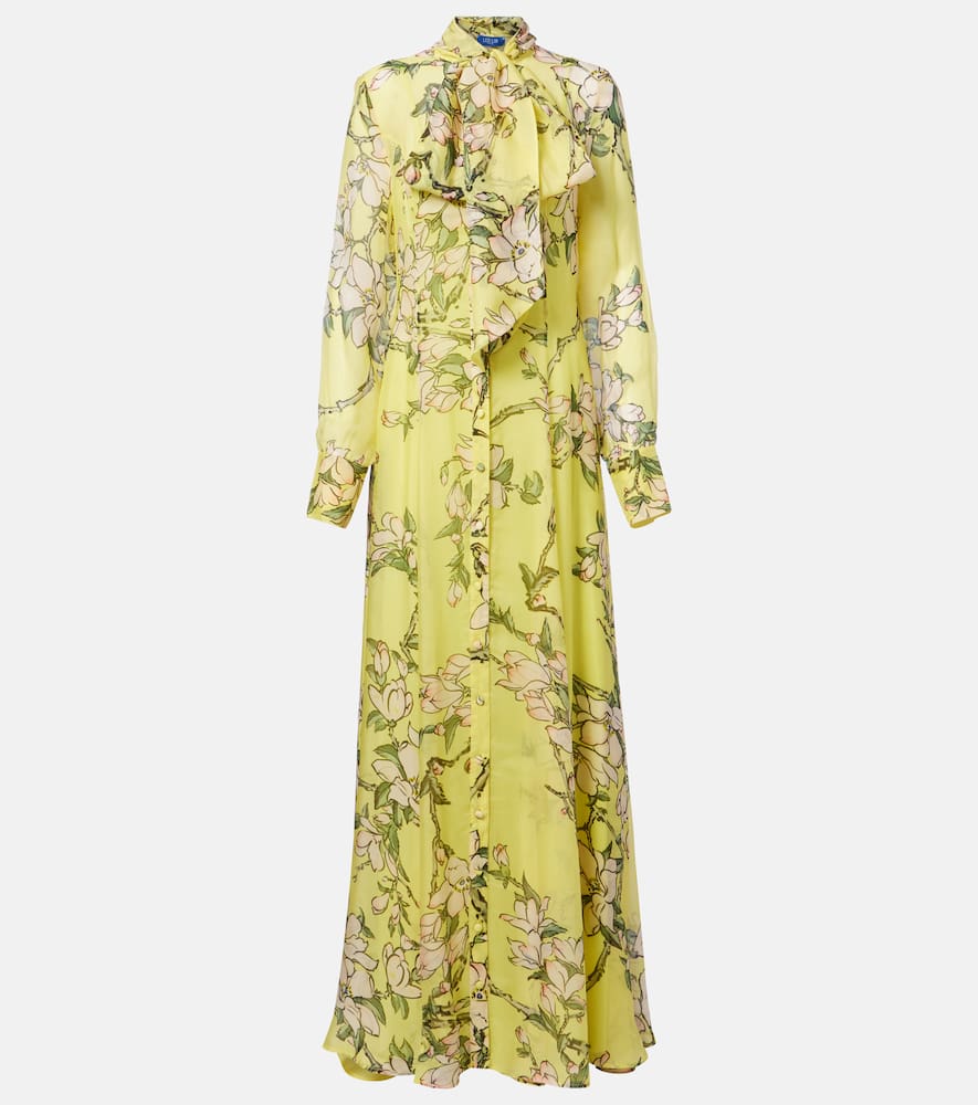 Leo Lin Lilith Maxi Dress In Yellow