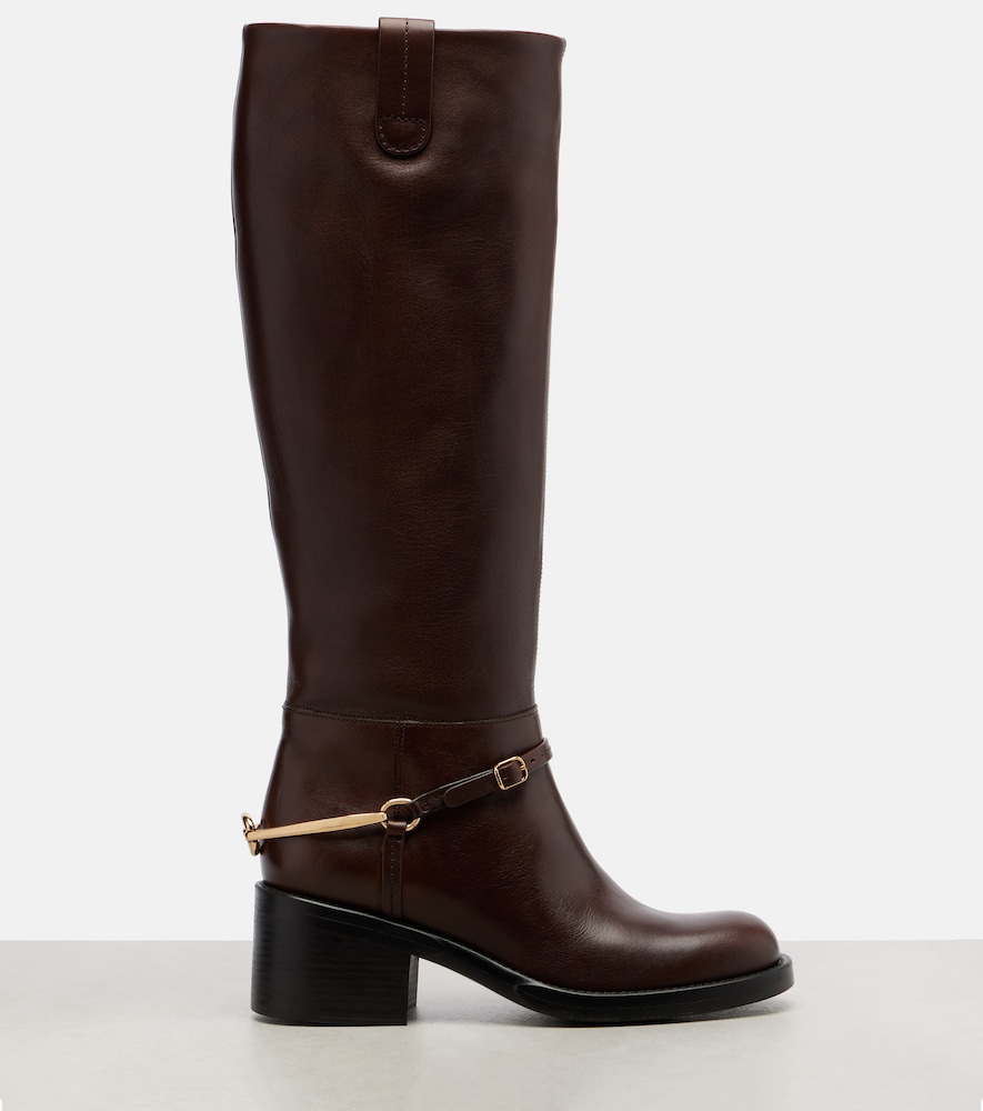  Chloe Chloe Dakota 60 Leather Knee-high Boots 