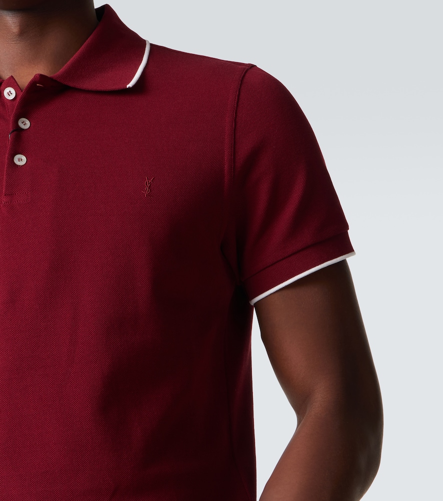  Saint Laurent Saint Laurent Polohemd Aus Baumwolle 