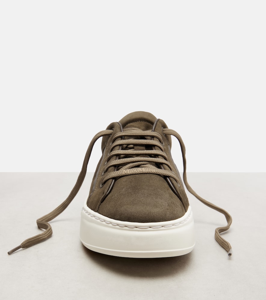  Max Mara Max Mara Suede Platform Sneakers 