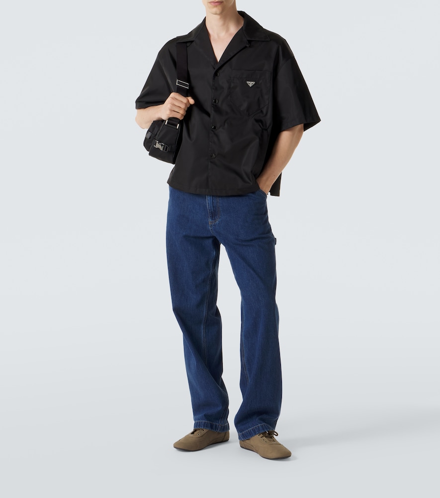  Prada Prada Re-nylon Bowling Shirt 