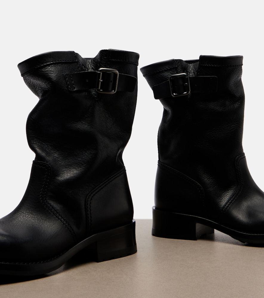  Prada Prada Stiefel Aus Leder 