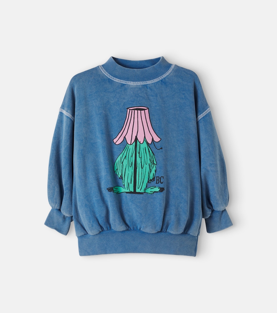 Bedrucktes Sweatshirt aus Baumwoll-Jersey
