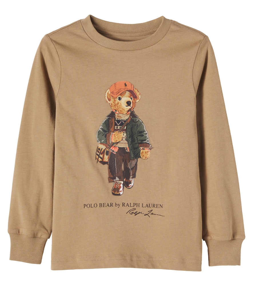 Felpa Polo Bear in jersey di cotone