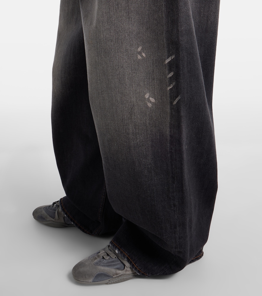  Acne Studios Acne Studios Distressed Wide-leg Jeans 2023 
