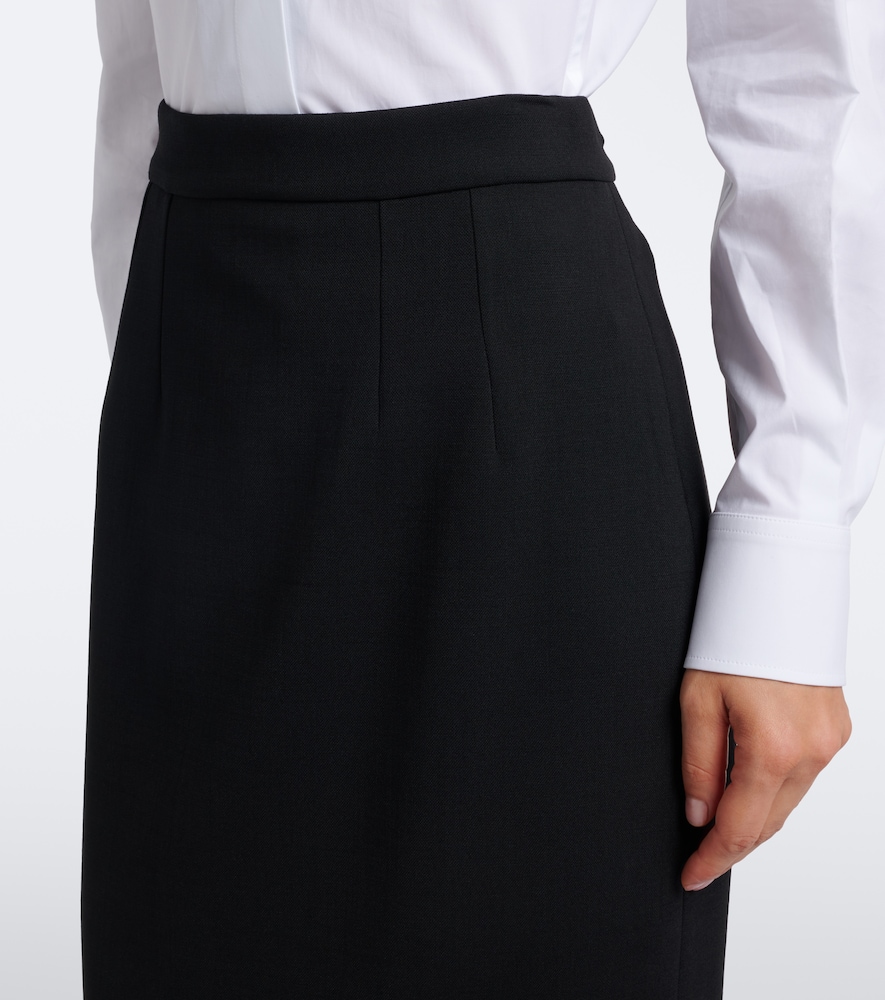 Dolce&Gabbana Wool-Blend Pencil Skirt