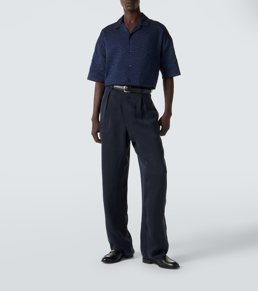  Giorgio Armani Giorgio Armani Weite Hose Aus Satin 