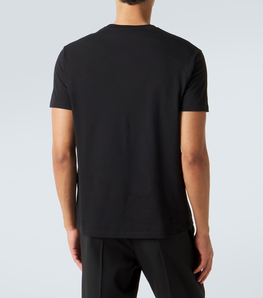  Valentino Valentino T-shirt Vlogo Aus Baumwoll-jersey 