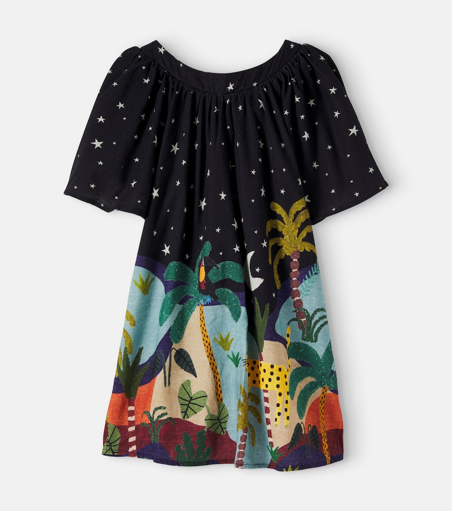 Fábula Bedrucktes Kleid aus einem Baumwollgemisch