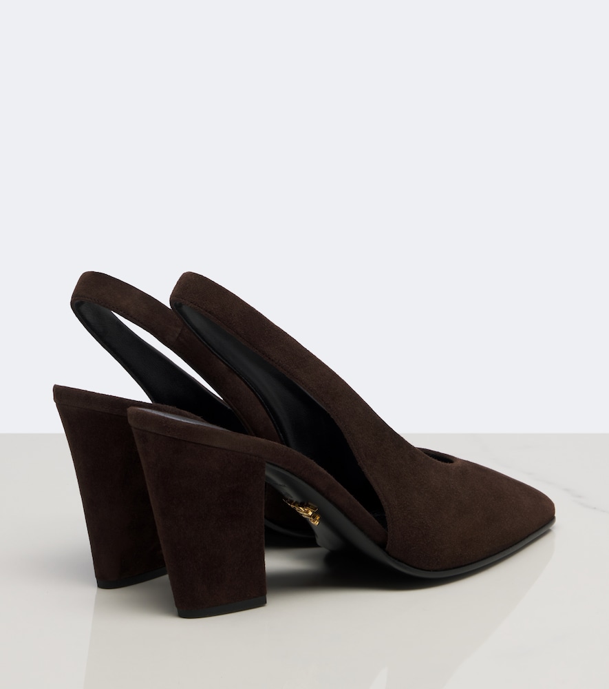 Suede Slingback