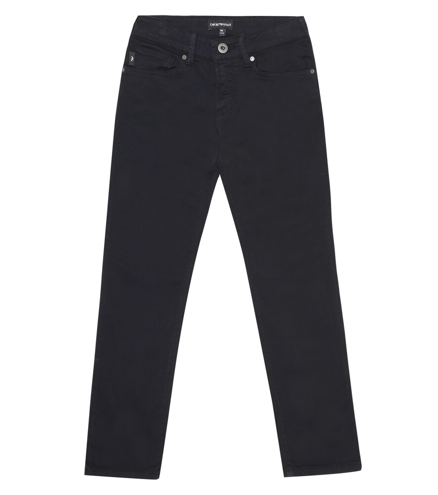 Emporio Armani Kids' Stretchcotton Jeans In Blue ModeSens