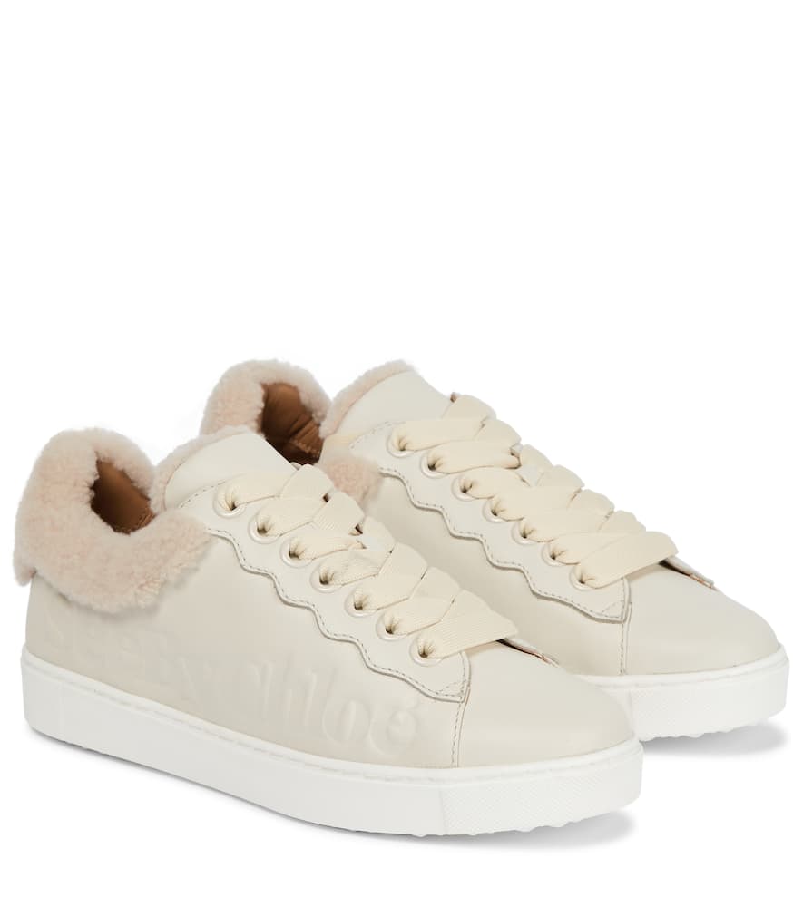 Essie shearling-trim...