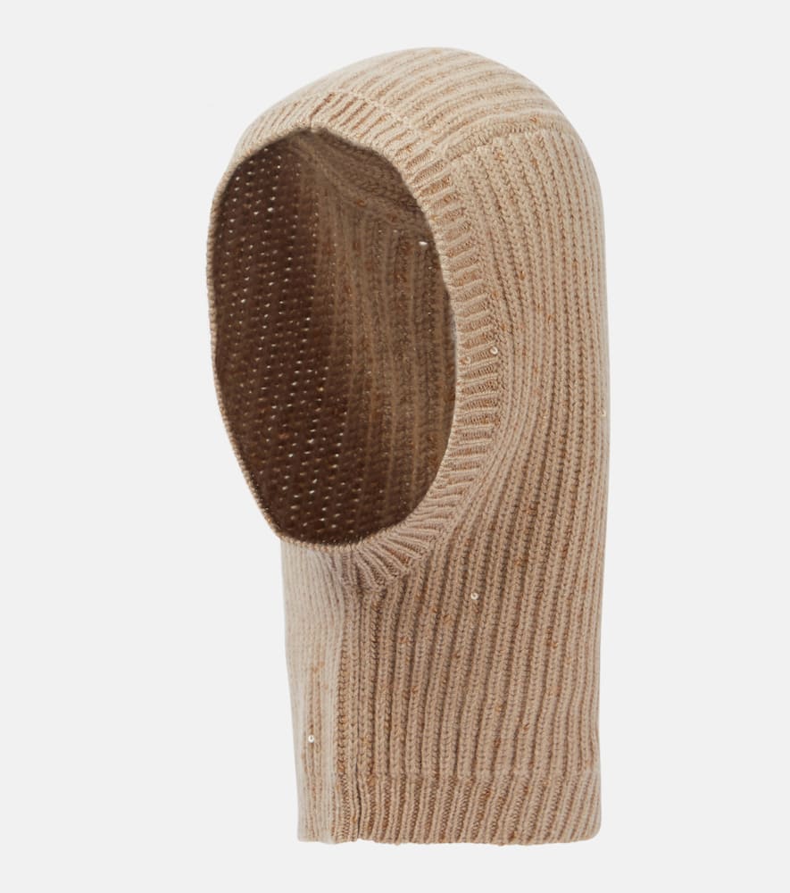 Sequined cashmere and silk snood