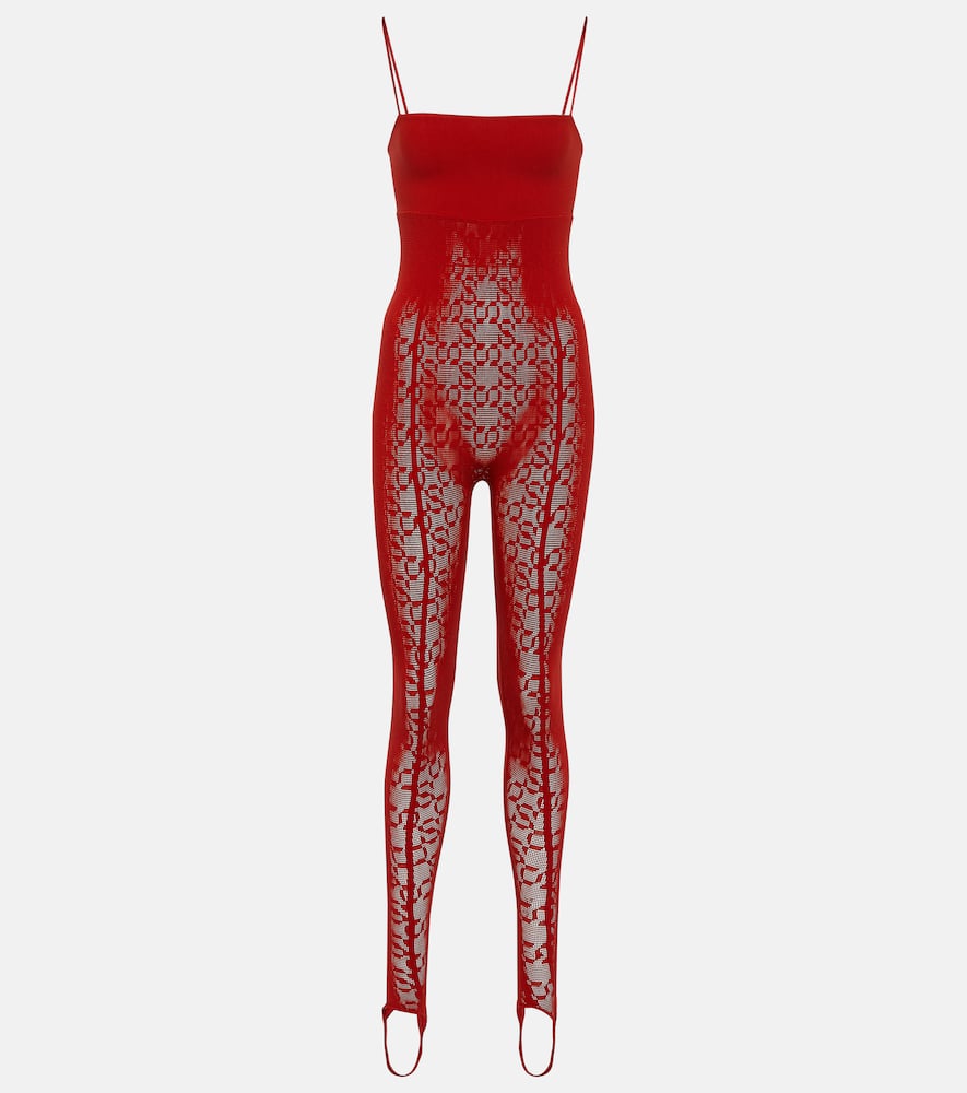 Wolford x Simkhai Intricate Pattern jumpsuit