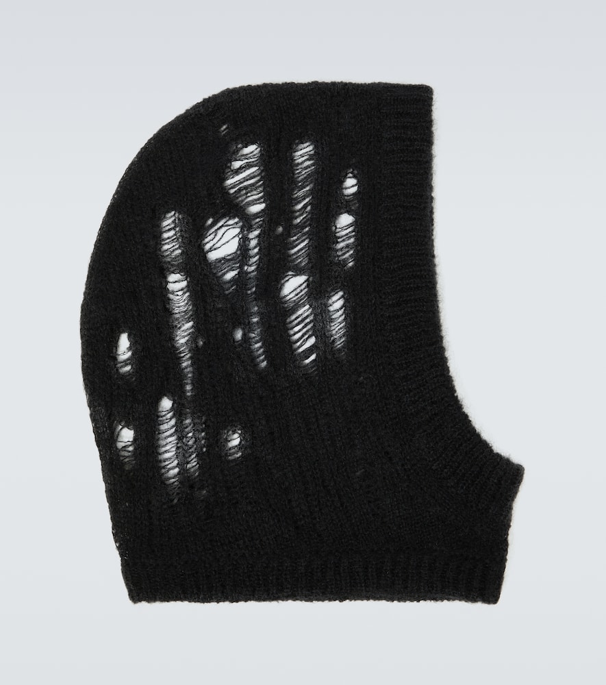 Distressed ski mask