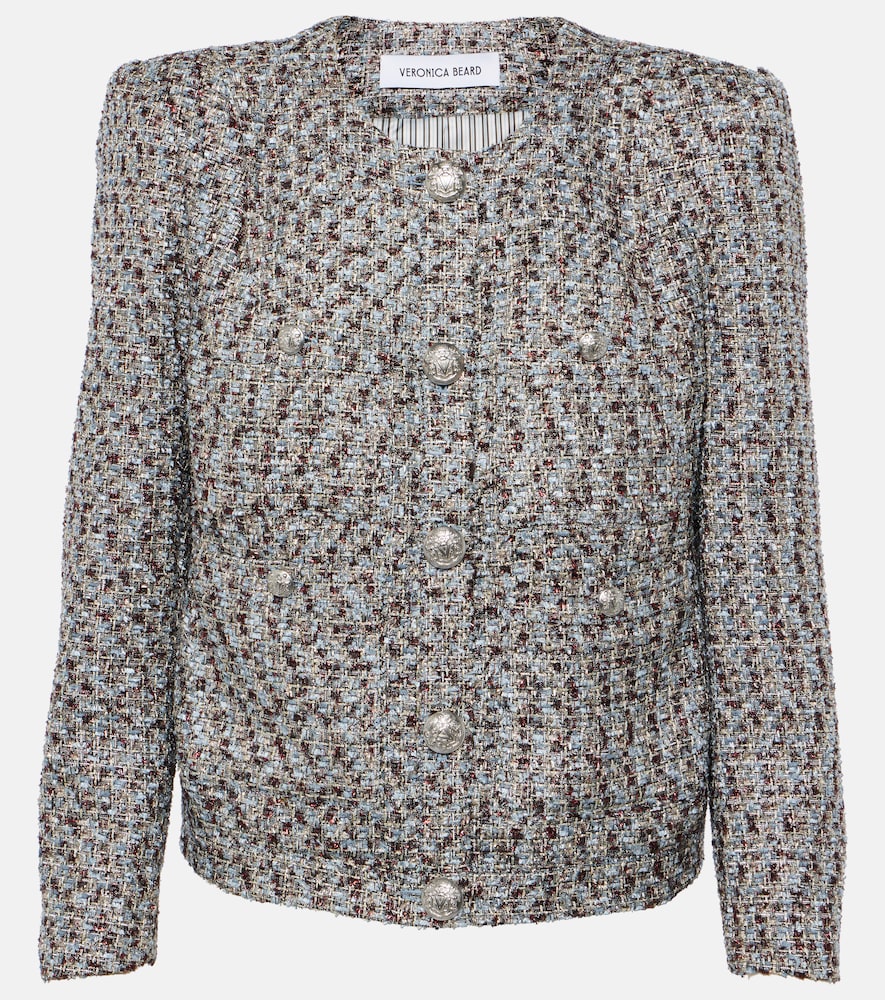 Veronica Beard Women's Multicoloured Ferazia Metallic Tweed Jacket UK Size 14 - Mytheresa