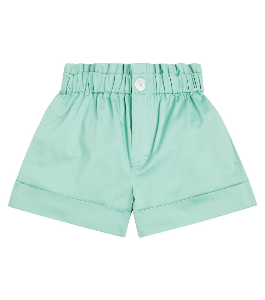 Shop Paade Mode Oasis Cotton-blend Shorts In Mint