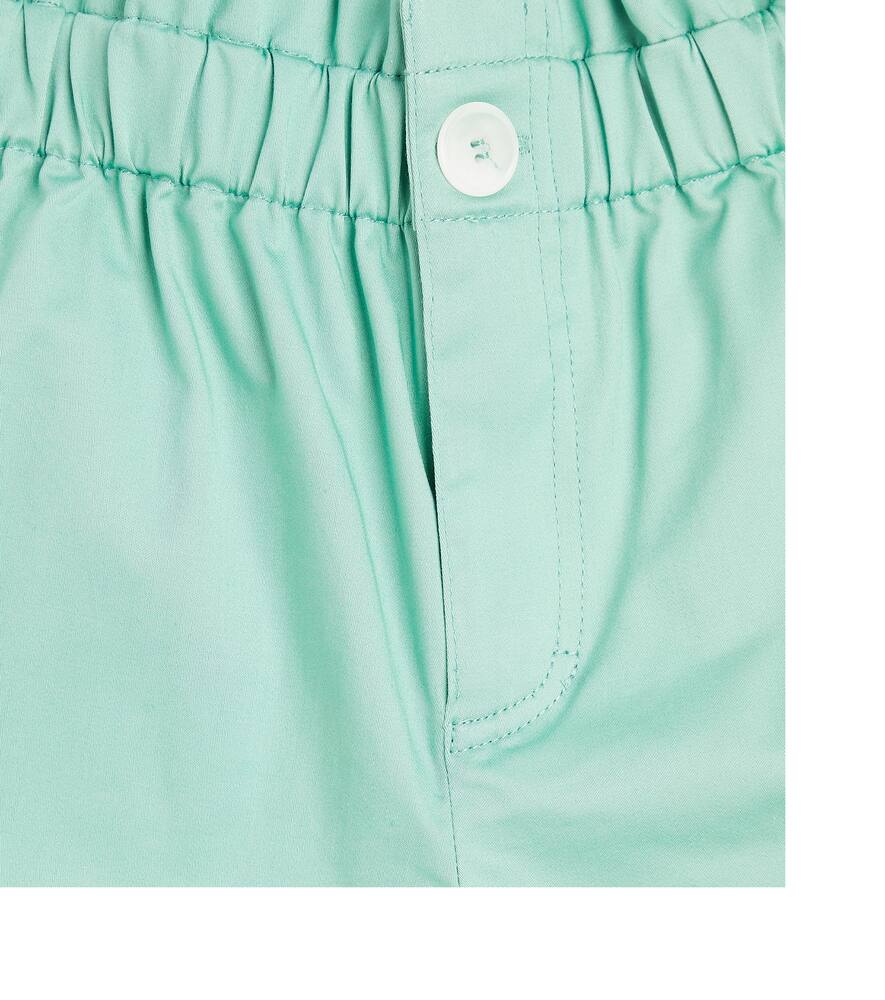 Shop Paade Mode Oasis Cotton-blend Shorts In Mint