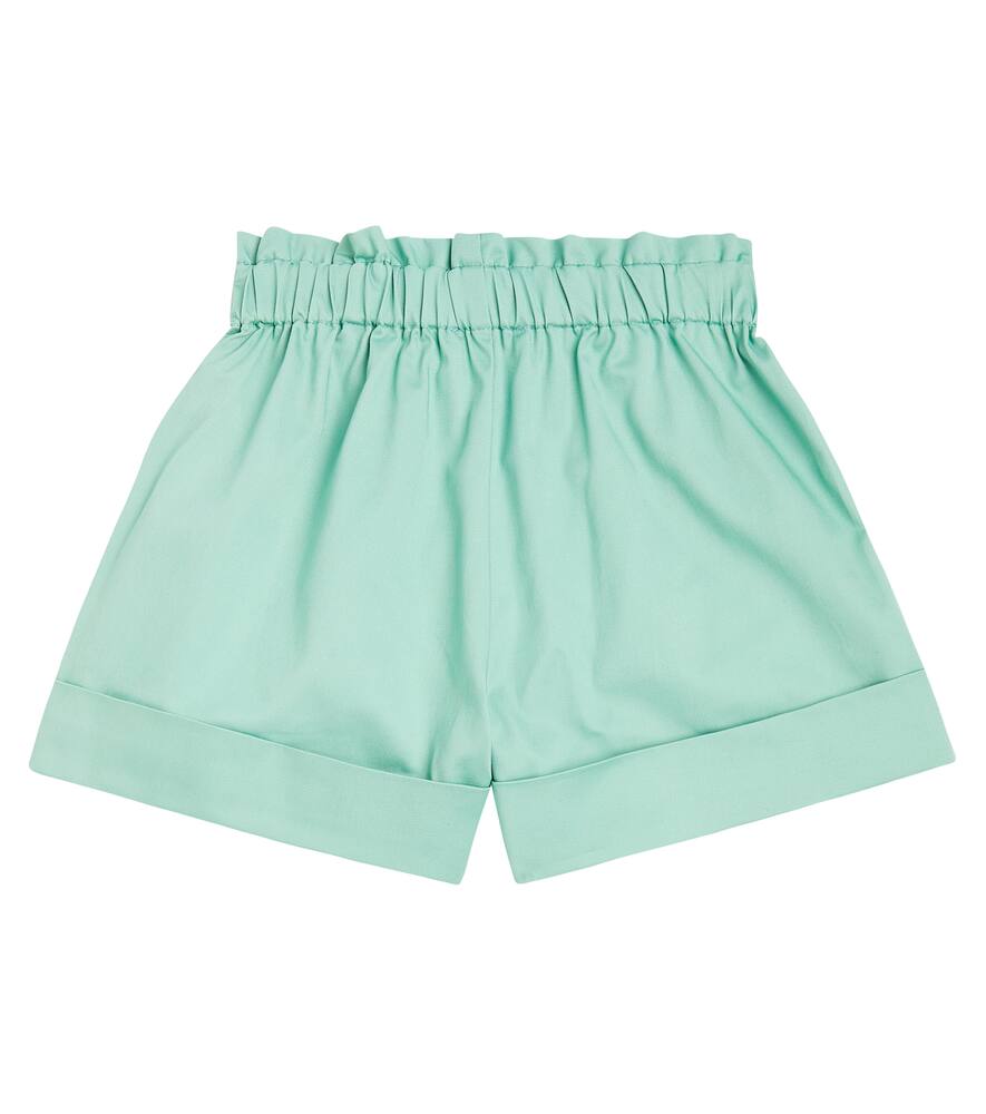 Shop Paade Mode Oasis Cotton-blend Shorts In Mint